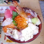 okasei - 女川丼・大盛り（１６００円）