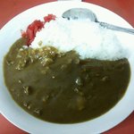 大吉 - 半カレーです（ラーメンとセットで￥７５０）