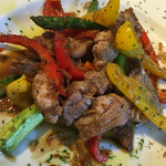 豚肩ロースと彩り野菜のソテー ～ジンジャーソース～