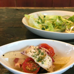 シバサキ キャンプ - 選べる前菜「蛸のマリネ」