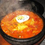 一楽 - トッポギ(ライス／味噌汁／おかず４品付き)定食￥８９３