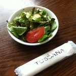 トスカーナ - ランチのサラダ