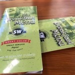 Sidewalk Cafe - Breakfastメニューです！