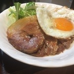 よねさん - ＜2016年5月再訪＞チャーシューエッグ