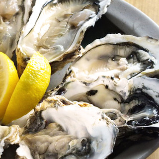 日本全国から取り寄せた鮮度の良い生牡蠣をご用意！！