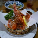 なか栄 - 16.5 甘エビ唐揚げ