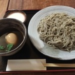 かおく - 今日は、味付け半熟たまご入りとろろつけそば大盛1.450円。
            殻ごとひいた蕎麦が美味しい。
            
            かおく
            0743-67-3731
            奈良県天理市柳本町2918 
            http://tabelog.com/nara/A2904/A290401/29001004/
            