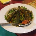 ガラムマサラ - ラー油サラダ