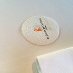 El Celler de Can Roca - 何かこぼすと置いてくれます。減点バッジ。