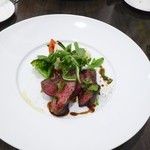 ル ムロン デ オワゾ - 十和田産黒毛和牛ランプ肉のロースト