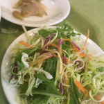 中国料理 養源郷 - サラダと搾菜