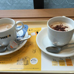 DOUTOR COFFEE SHOP - カプチーノ&ロイヤルミルクティー　