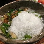 炭家 - 酢の物。飲んだ胃袋がホッとしますね。