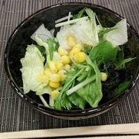 東鮨 新店 - ランチについてきたサラダ