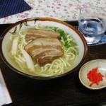 Ofaya - 三枚肉そば650円