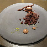 sincere - チョコレートと薔薇のデザート1