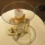 sincere - カリフラワーと雲丹、魚介の冷製カクテル1