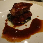 キャトルラパン - 牛もも肉のソテーフォアグラのせ（2016,03）