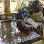 神田川 - 十和田神社の手水舎