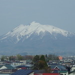 Kandagawa - 朝見た岩木山