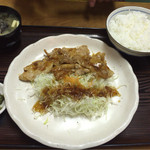 ポーシェール - 生姜焼き定食６８０円