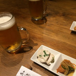 Wagaya - 生ビール&お通し