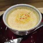 小料理 すず乃 - 海老のビスクの茶碗蒸し