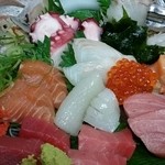 まるさん松本 - 造り盛り合わせ二人前