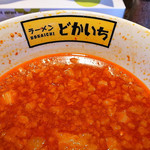 ラーメン　どかいち - やっぱりデフォ豚汁に勝るものなし（2016年3月21日）