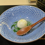 味あら井 - 百合根の餡かけ