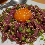 好ちゃん - ハツのユッケ