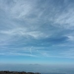 Ijiwaru Baasan - 蓼科山2531m頂上　蒼い空と白い雲