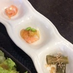 Restaurant Do-ne Japanese Food - 小鉢3品