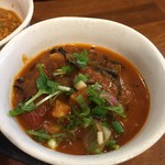 初台スパイス食堂 和魂印才たんどーる - 「ひじきと干し椎茸のトマトカレー」
      