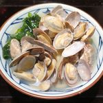 丸亀製麺 - 春のあさりうどん並（590円）