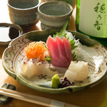 本日のお造り5種盛り
