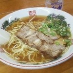 味亭 三馬力 - 醤油ラーメン400円