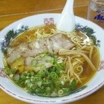 味亭 三馬力 - 醤油ラーメン400円