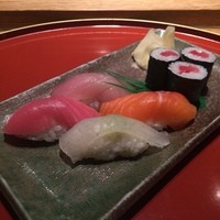旬魚 左阿彌 錦店 - 左阿彌御膳(にぎり寿司)