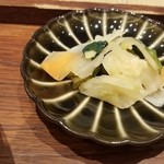 門前洋食 藤屋 - 漬物