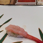 寿司栄 華やぎ - 甘海老