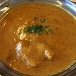 ラズマハル - 201605 クリスナ ★ランチ（680円）★チキンカレー（中辛）