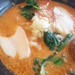 麺屋 葵 - 坦々麺780円・味玉クーポン券使用／平成28年5月