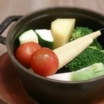 ハース - 6種類のフレッシュ野菜は茹でたて
            あったかで届きますヨーロレイヒー(^o^)v