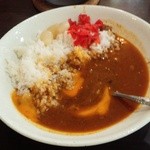 シダーマンカレー - 生卵イン！