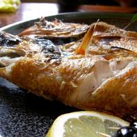 滝の川 - のどぐろの塩焼き