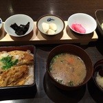 とんかつ和幸 匠庵 - 黒豚のひれかつ重＆もろもろ！