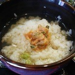 あげは - 出汁茶づけ。