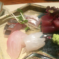 銀座 圓 - 鮮魚のお刺身盛り合わせ