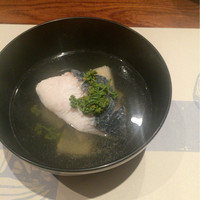 銀座 圓 - 鰆と京筍と花山椒の煮物椀